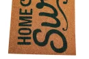 UniqueMatz Home Sweet Home Theme Printed Natural Coir Doormat for Outdoor / Multipurpose use