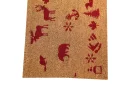 UniqueMatz Natural Coconut Coir Animals art design Door Mat with Anti Skid PVC Backing for Indoor,Outdoor, Home and Office