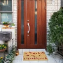 UniqueMatz Natural Coconut Coir Animals art design Door Mat with Anti Skid PVC Backing for Indoor,Outdoor, Home and Office