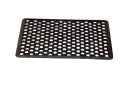 UniqueMatz Rubber Hollow Door Mat with molded pattern for home or office bathroom, washroom, indoor/outdoor