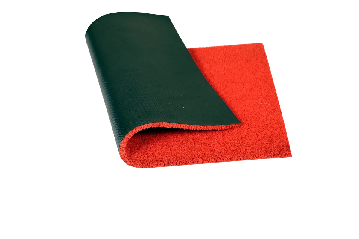 UniqueMatz Welcome Printed (Red color) with Cat Design Entryway Natural Coir Doormat for Outdoor/Multipurpose use - Image 4