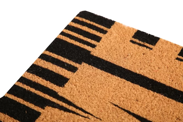 UniqueMatz Natural Coconut Coir Door Mat HOME Print Anti Skid PVC Backing for Indoor,Outdoor, Home and Office - Image 4