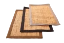 UniqueMatz Eco-Friendly Jute Anti-Skid Yoga Mat with cotton border
