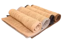 UniqueMatz Eco-Friendly Jute Anti-Skid Yoga Mat with cotton border